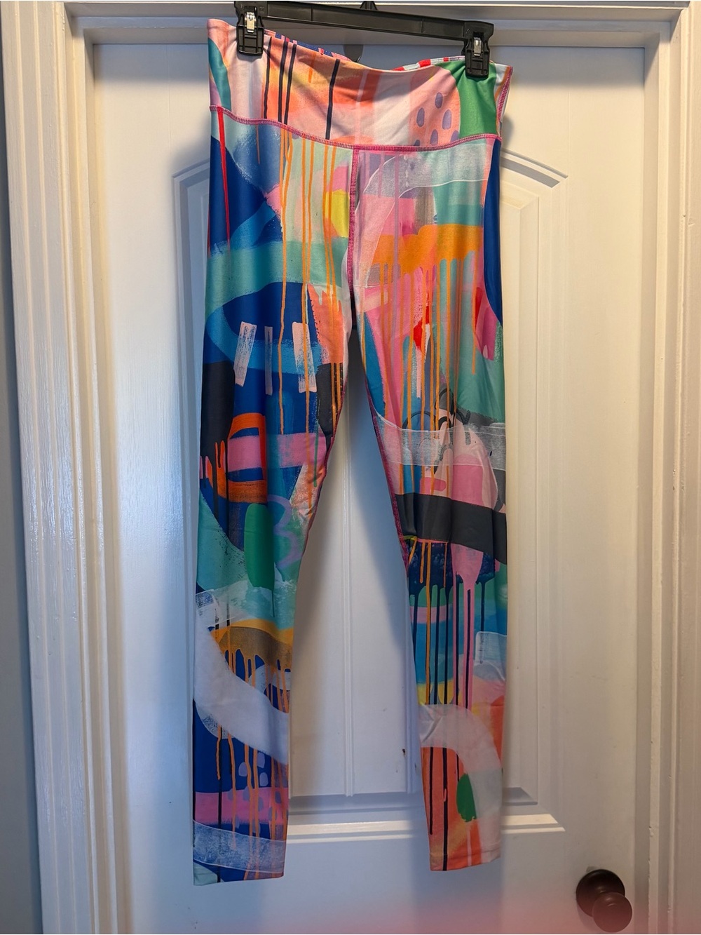 Tiff Manuell - Colorful Abstract Print Leggings - Limited Release